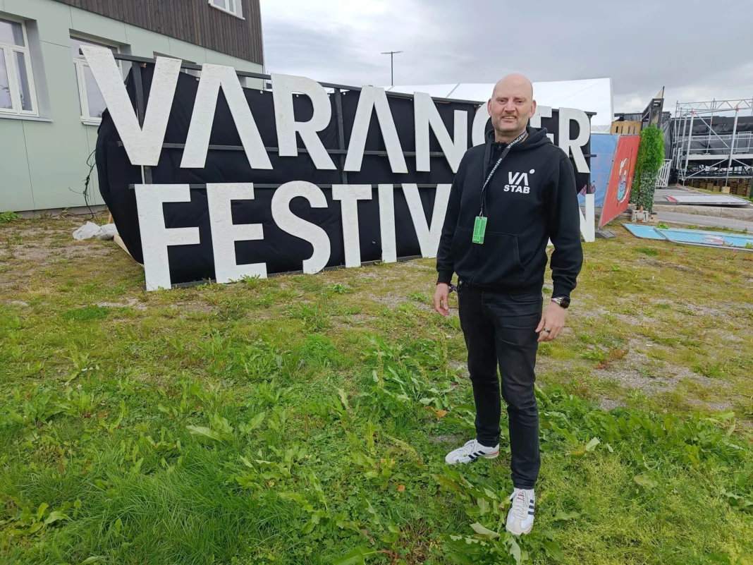 André Kvernhaug kan fortelle om et rekordfall etter årets Varangerfestival. (Foto: Thomas Hildonen)