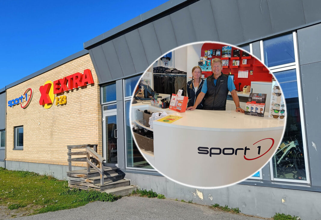 Vadsø mister en sportsbutikk når Sport1 legges ved nyttår. (Fotos: Thomas Hildonen)